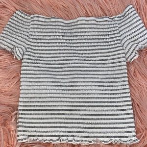 Art Class Off The Shoulders Girls Shirt